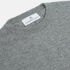 View 2 of product Flannel Grey Crew Neck Cashmere Jumper