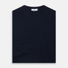 View 3 of product Navy Crew Neck Cashmere Jumper