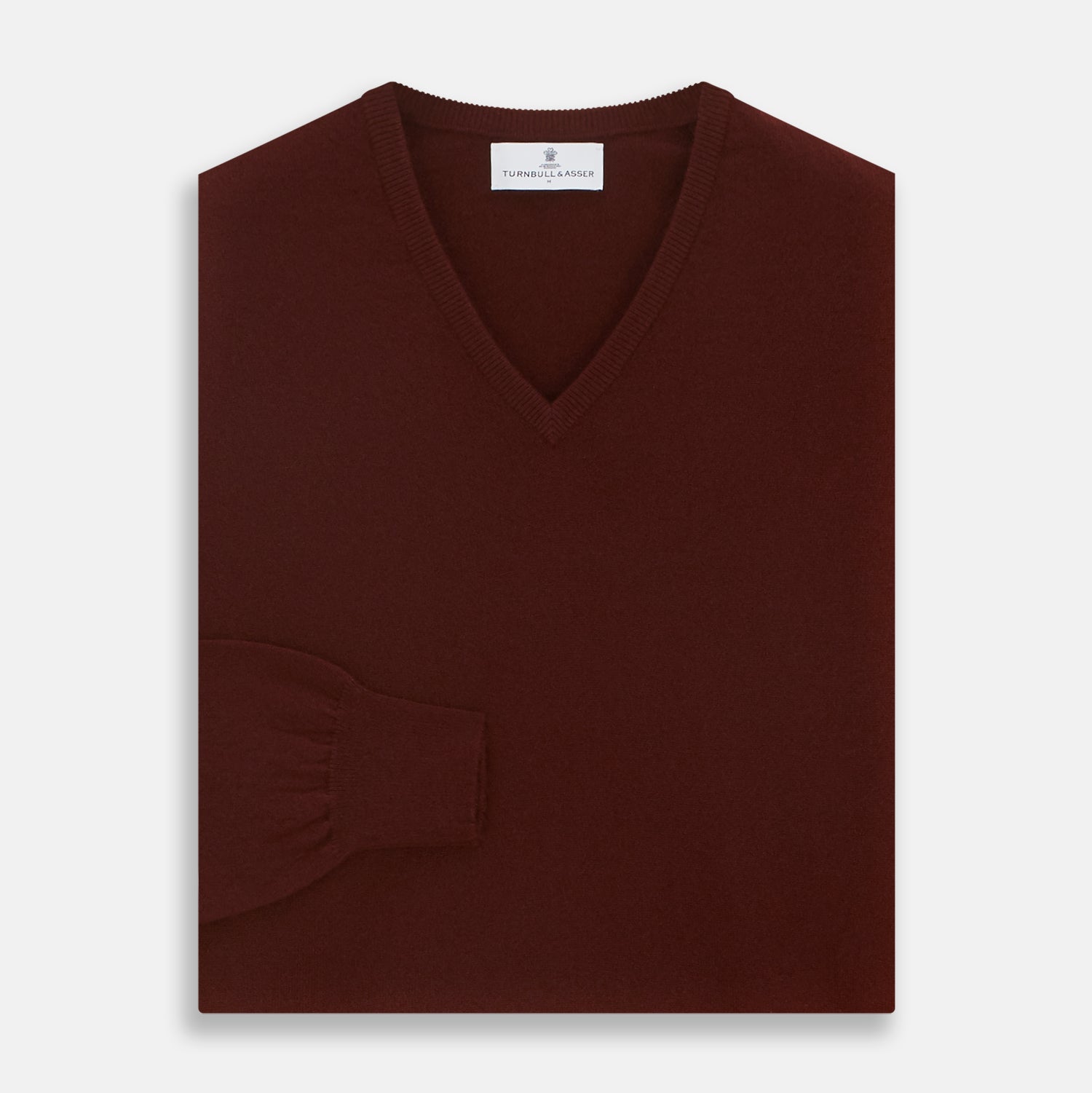 View 3 of product Port Cashmere V-Neck Jumper