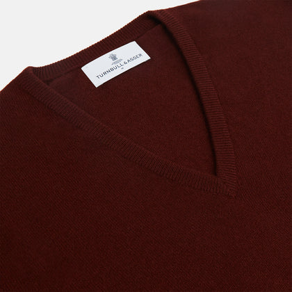 Port Cashmere V-Neck Jumper