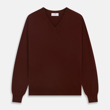 Port Cashmere V-Neck Jumper