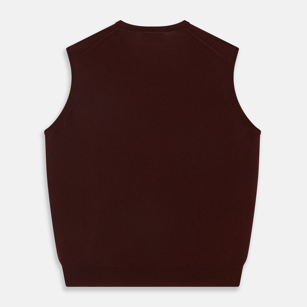 Port V-Neck Cashmere Slipover