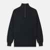 View 1 of product Charcoal Half-Zip Cashmere Jumper