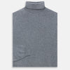 View 3 of product Kylian Flannel Grey Roll Neck Jumper