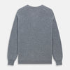 View 4 of product Louis Flannel Grey Cashmere Cardigan
