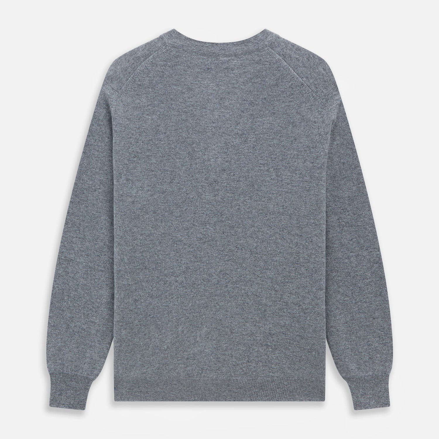 View 4 of product Louis Flannel Grey Cashmere Cardigan
