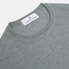View 2 of product Grey Crew Neck Merino Wool Jumper