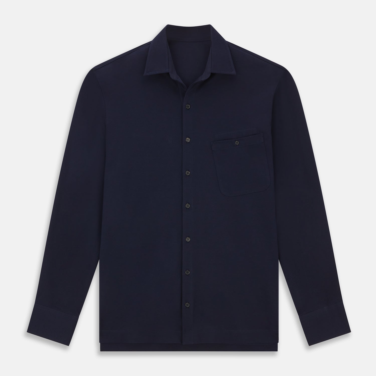 View 1 of product Navy Pique Shirt