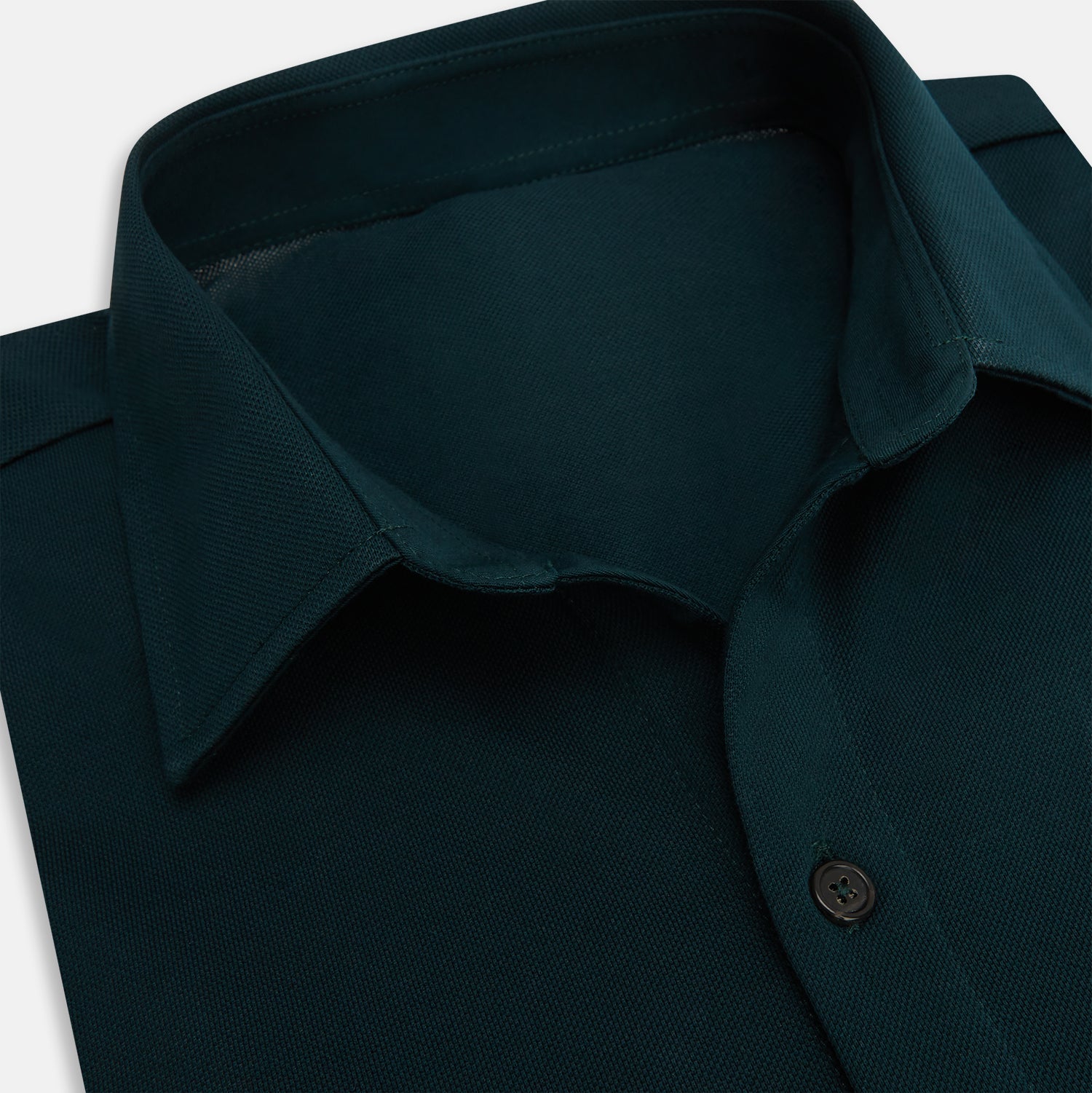 View 2 of product Dark Green Pique Shirt