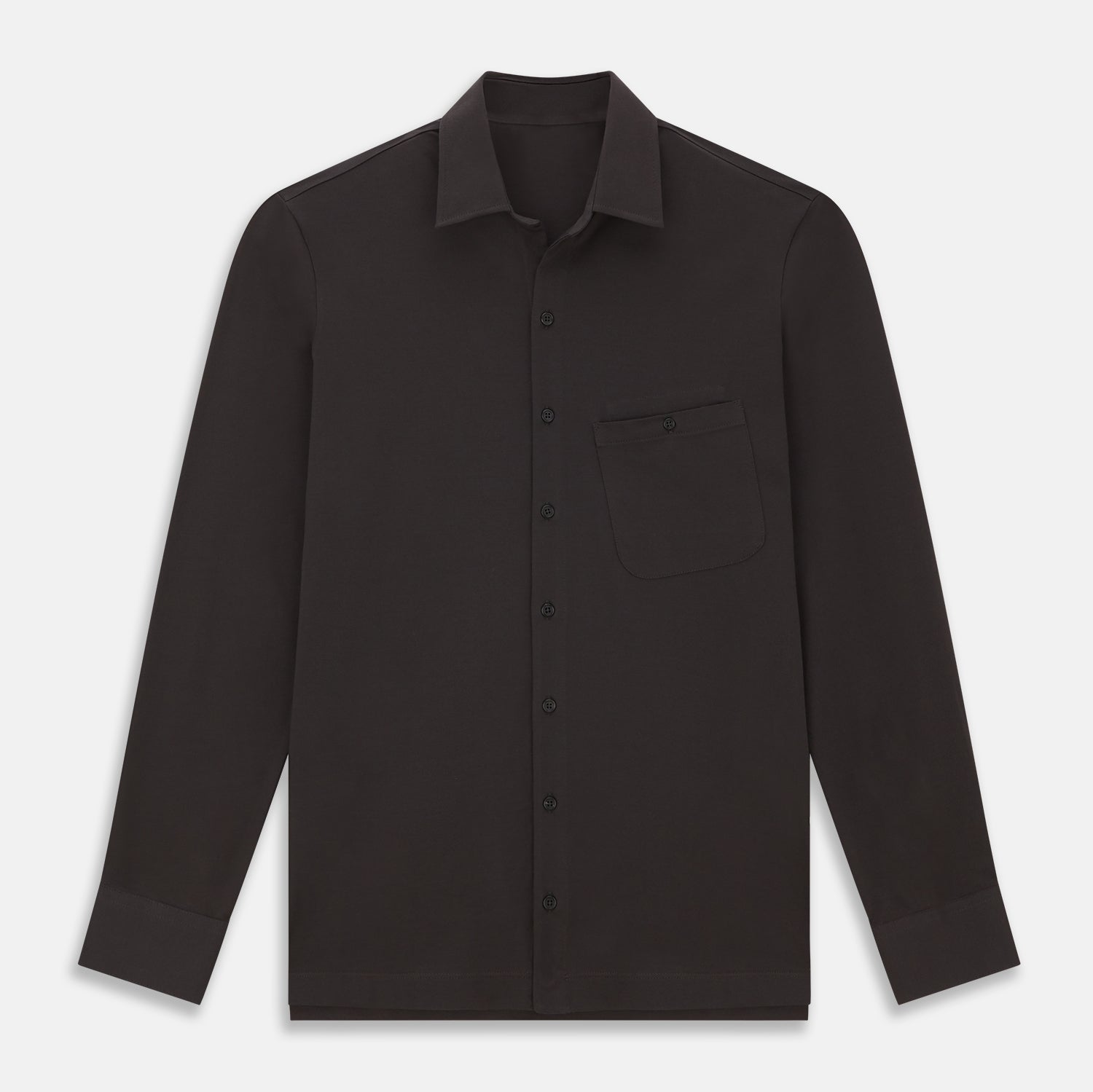 View 1 of product Brown Pique Shirt