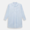 Pale Blue Fine Micro Check Nightshirt