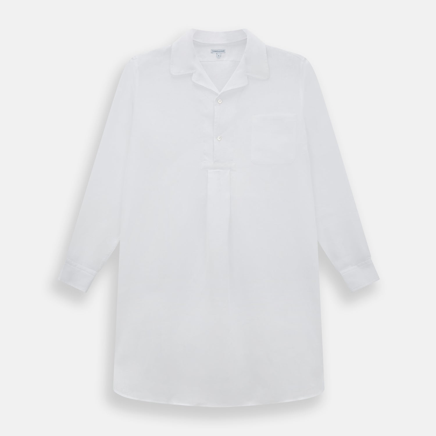 View 1 of product White Linen Nightshirt