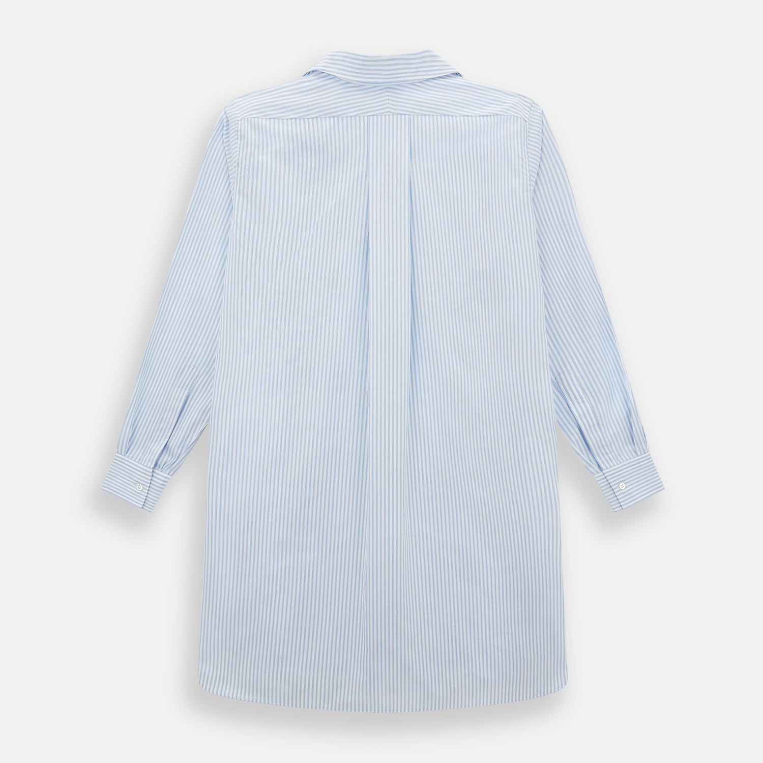 View 3 of product Pale Blue Bengal Stripe Nightshirt