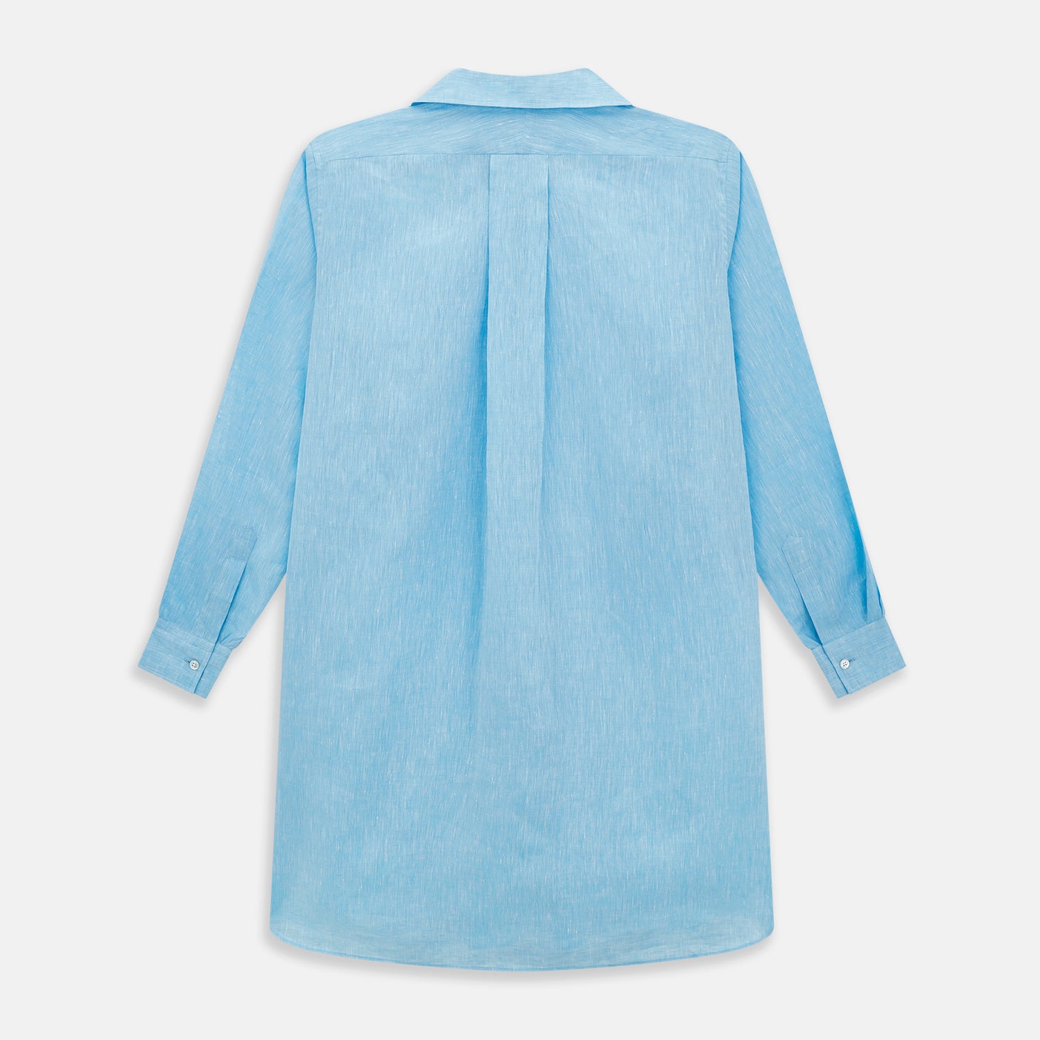 View 3 of product QUARZO NIGHTSHIRT TURQUOISE LINEN
