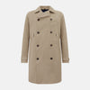 View 1 of product LONG DB TRENCH COAT SAND 50