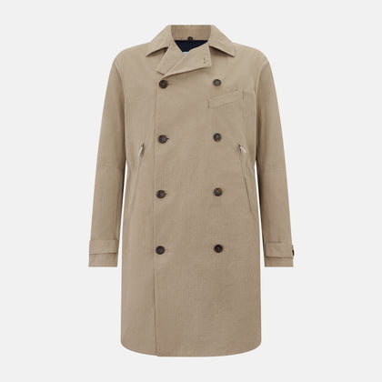 Sand Long Albert Trench Coat
