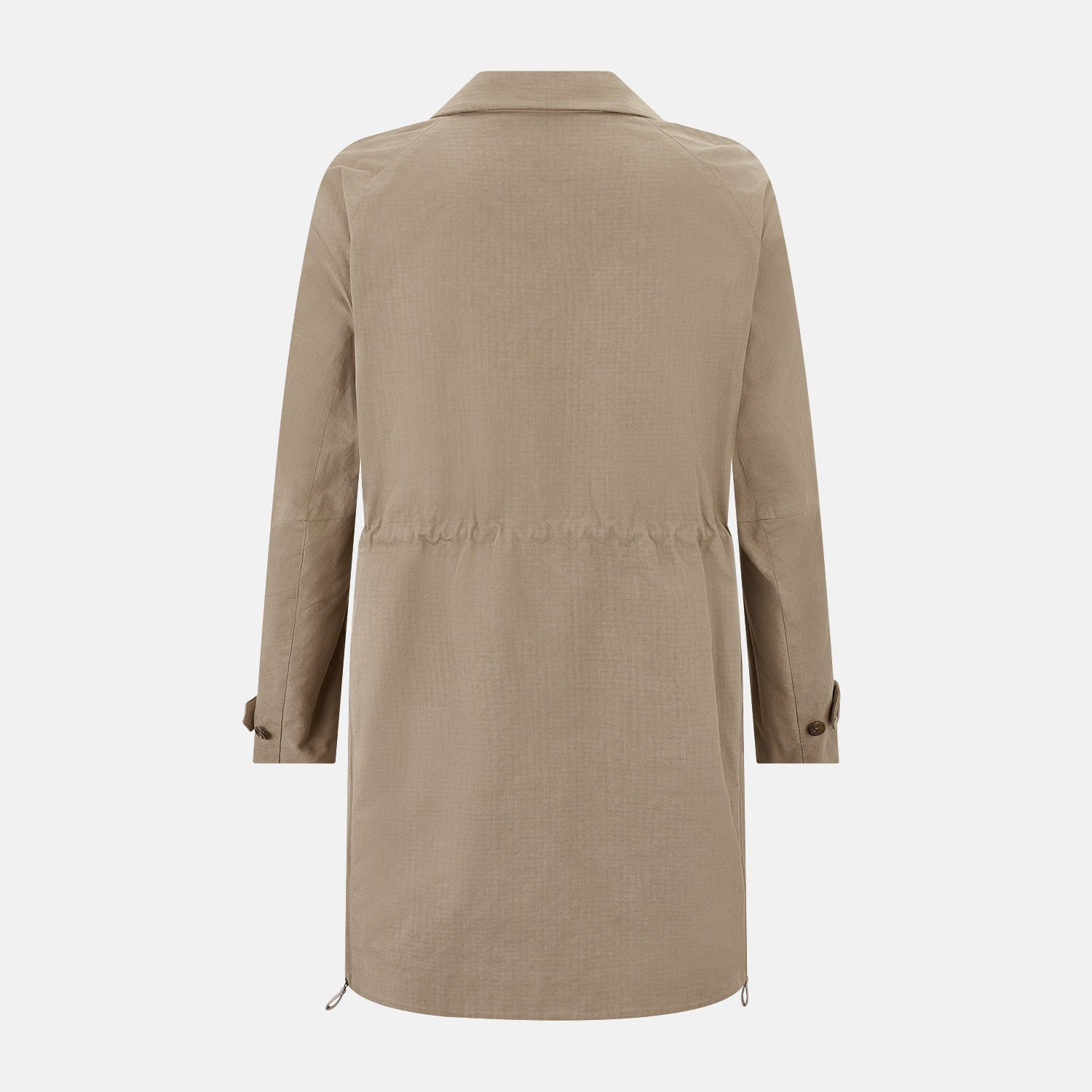 View 3 of product LONG DB TRENCH COAT SAND 50