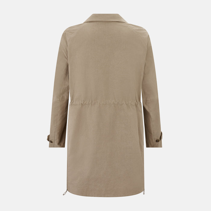 Sand Long Albert Trench Coat Image 2