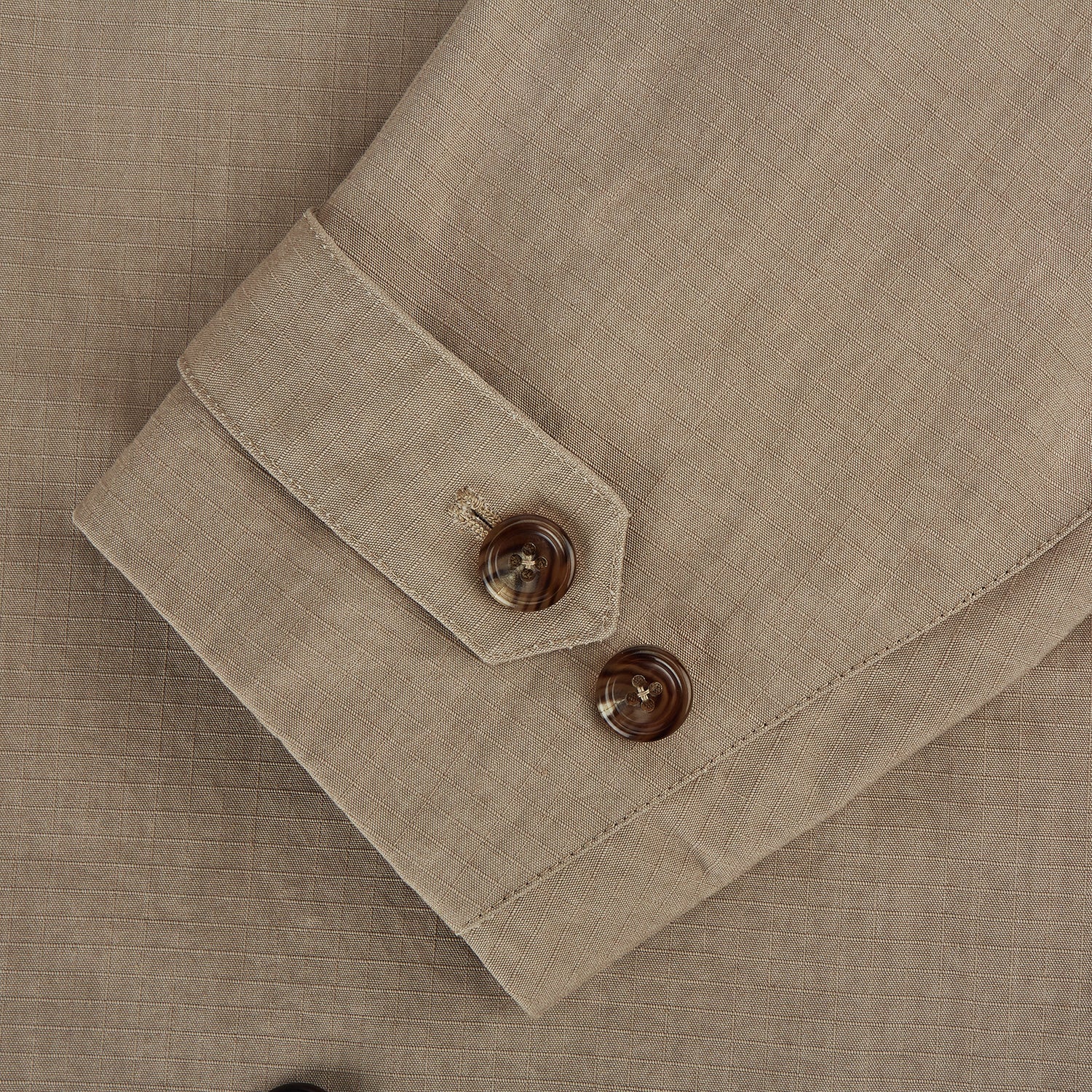 View 4 of product LONG DB TRENCH COAT SAND 50