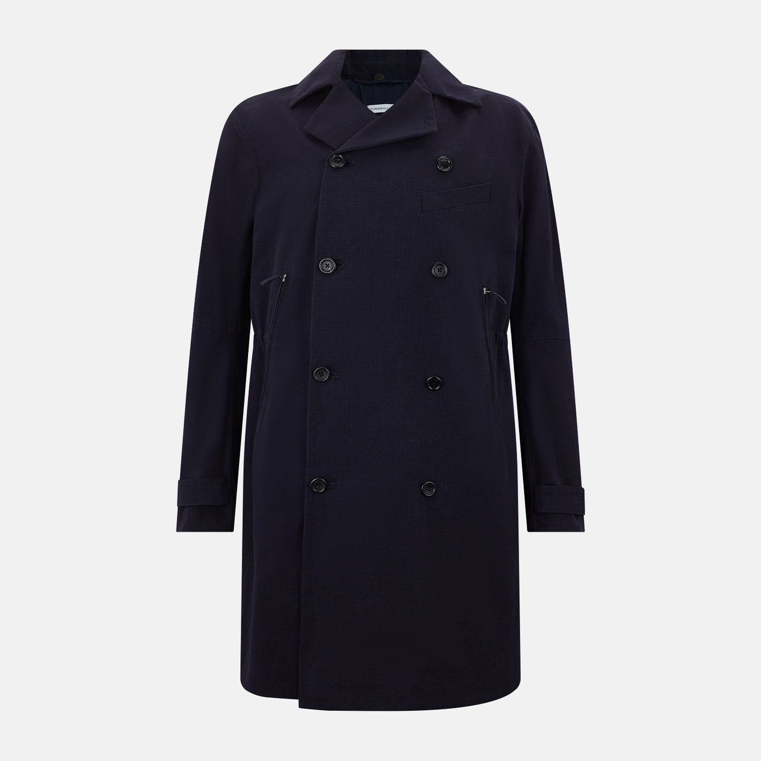 View 1 of product LONG DB TRENCH COAT NAVY 54
