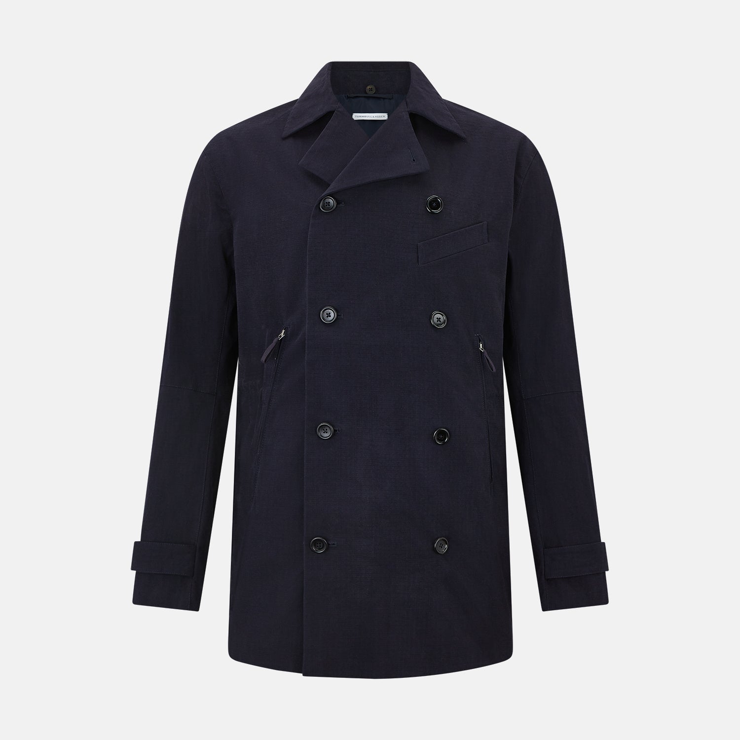 View 1 of product Navy Short Albert Trench Coat