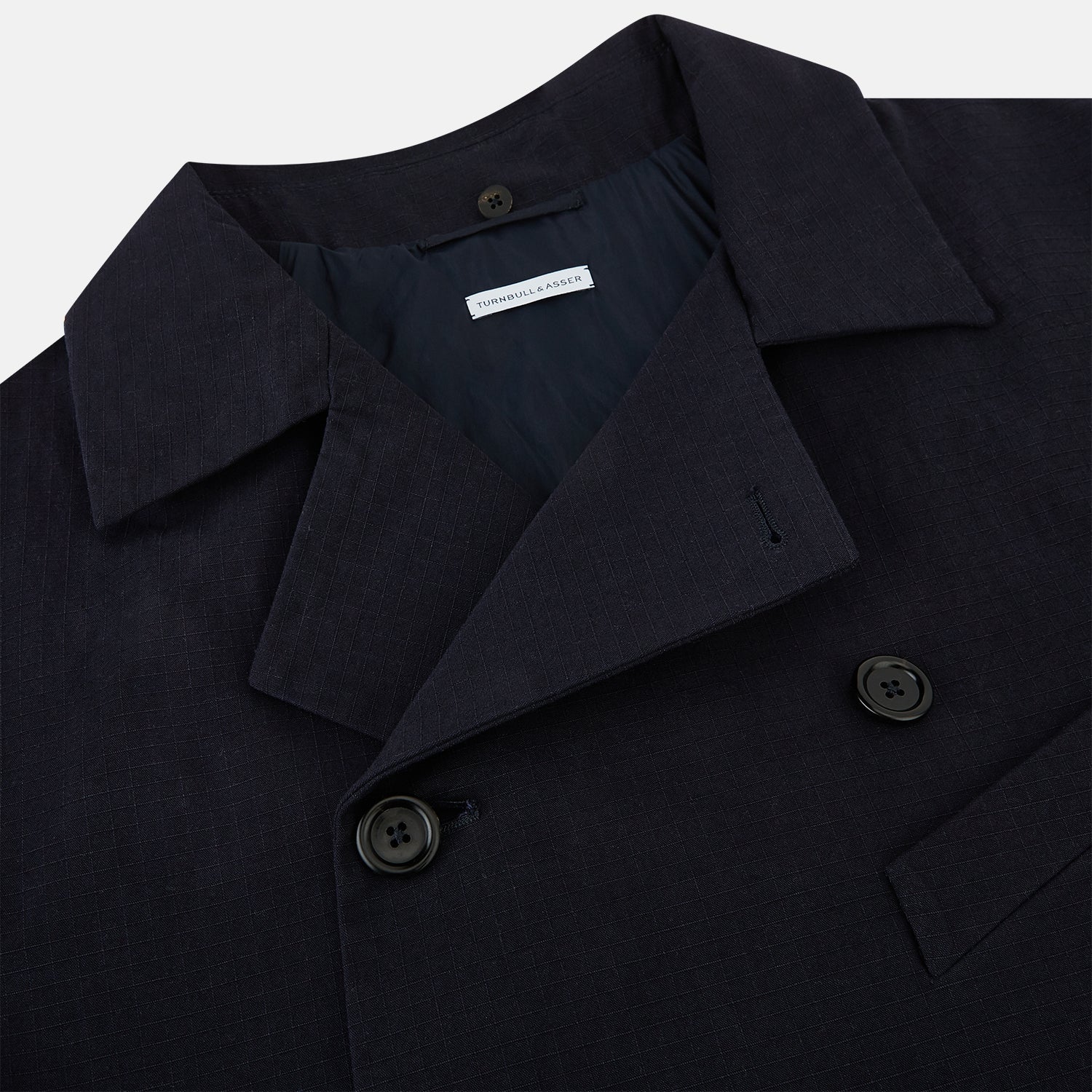 View 2 of product Navy Short Albert Trench Coat