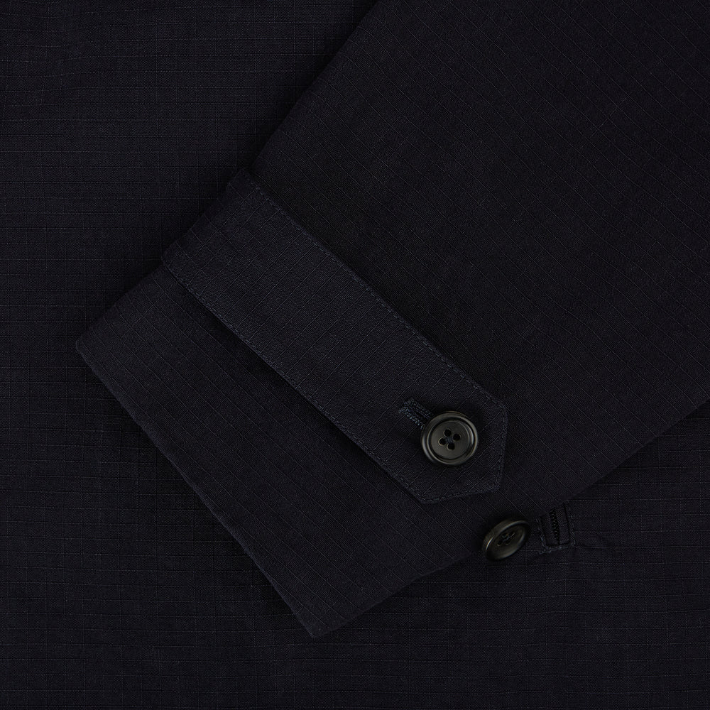 Navy Short Albert Trench Coat