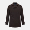 View 1 of product Dark Chocolate Short Albert Trench Coat