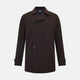 Dark Chocolate Short Albert Trench Coat