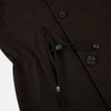 View 5 of product Dark Chocolate Short Albert Trench Coat