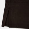 View 6 of product Dark Chocolate Short Albert Trench Coat