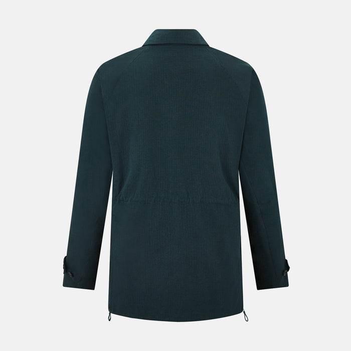 Forest Green Short Albert Trench Coat Image 2