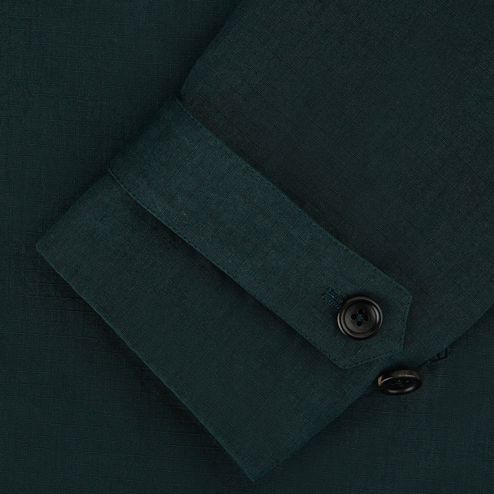 Forest Green Short Albert Trench Coat