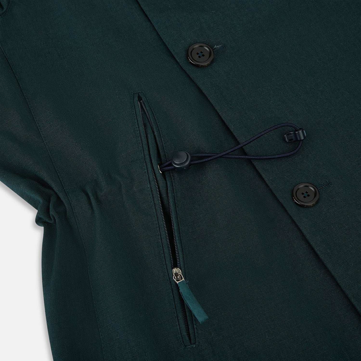 View 5 of product Forest Green Short Albert Trench Coat