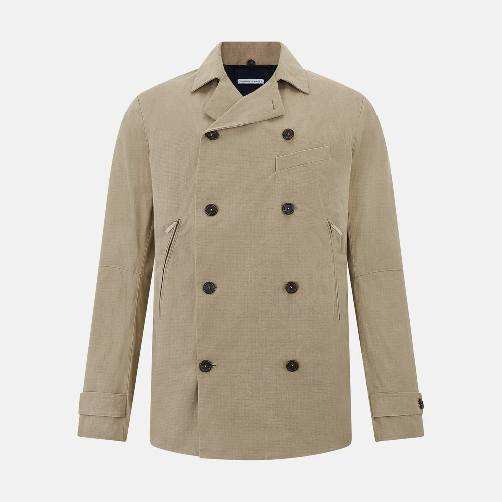 Sand Short Albert Trench Coat 52