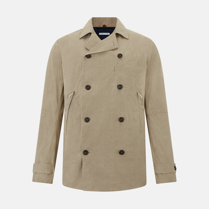 Sand Short Albert Trench Coat