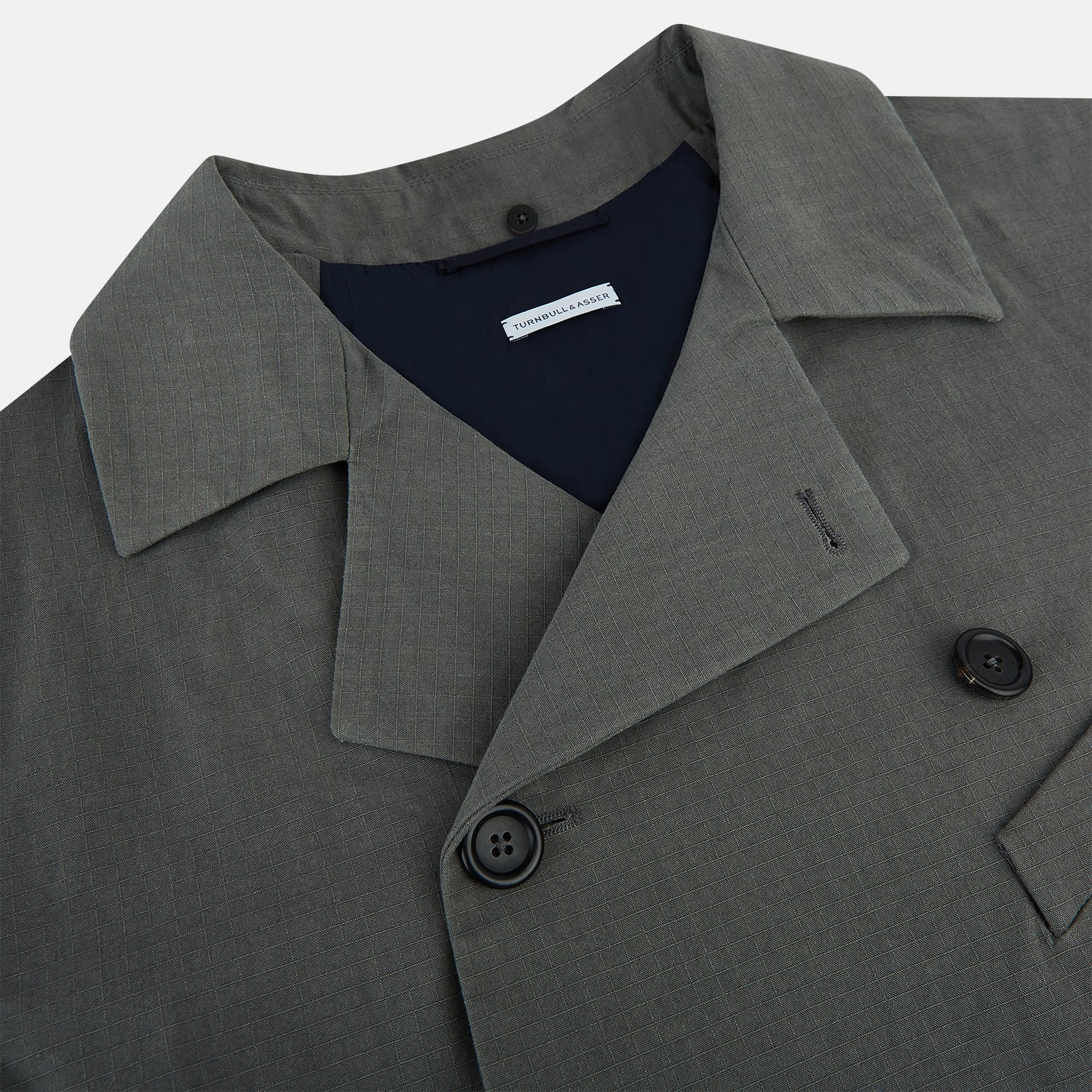 View 2 of product SHORT DB TRENCH COAT SHADOW GREY 52