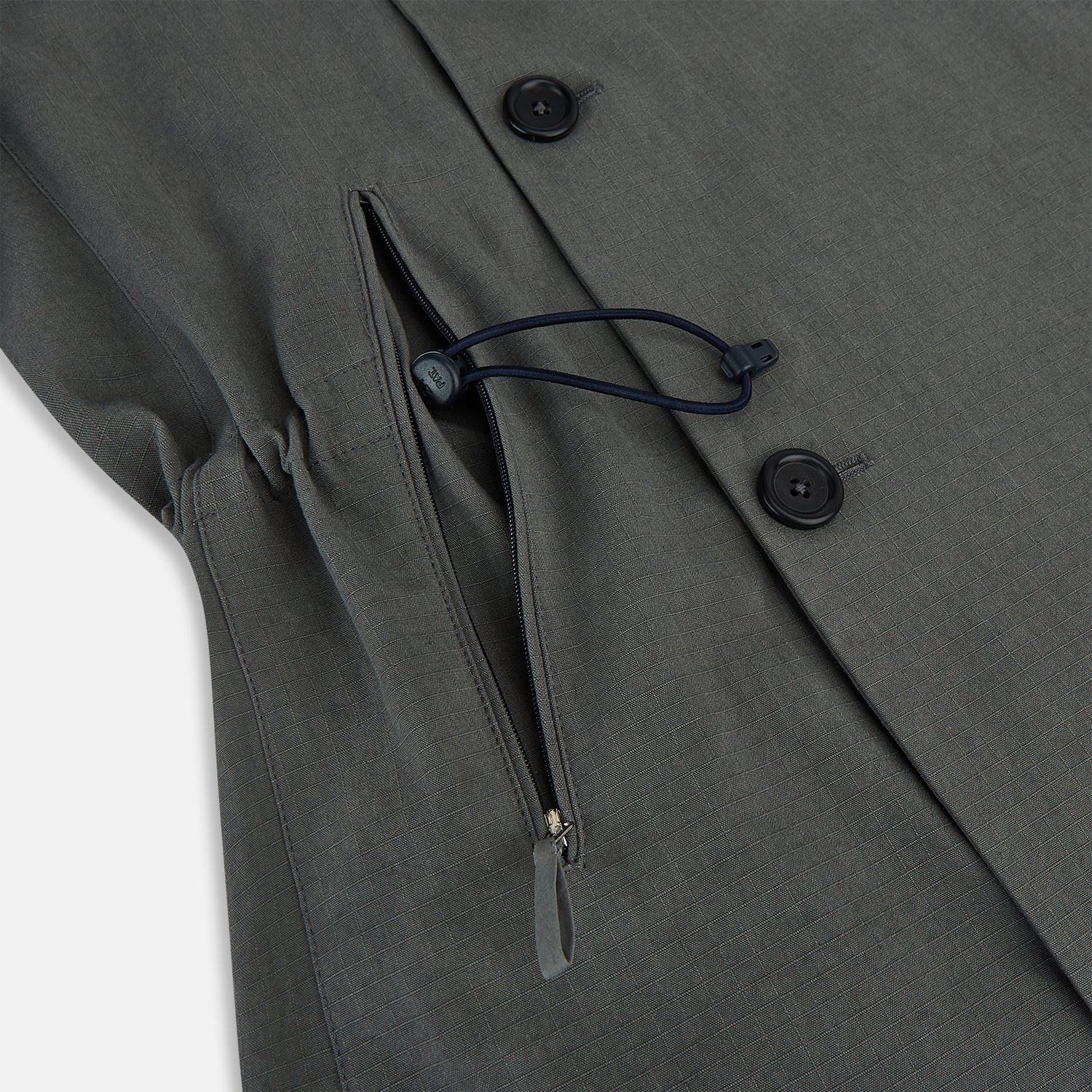 View 5 of product SHORT DB TRENCH COAT SHADOW GREY 52