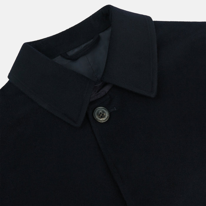 Dark Navy Cashmere Storm System Smith Coat Image 1