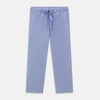 View 6 of product Blue Piped End-on-End Cotton Pyjama Set