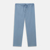View 5 of product Blue Piped Cotton-Cashmere Pyjama Set