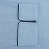 View 3 of product Blue Piped Cotton-Cashmere Pyjama Set