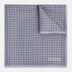 Rosette Lilac Pocket Square in Silk