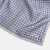 View 2 of product Rosette Lilac Pocket Square in Silk