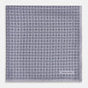 View 3 of product Rosette Lilac Pocket Square in Silk