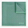 View 1 of product Floral Green Pocket Square in Silk