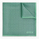 Floral Green Pocket Square in Silk