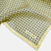 View 2 of product Floral Yellow Pocket Square in Silk
