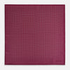 View 4 of product Floral Burgundy Pocket Square in Silk