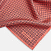 View 2 of product Floral Orange Pocket Square in Silk